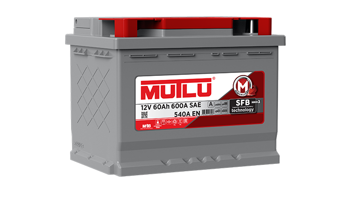 Mutlu 12V 60 Ah Akü