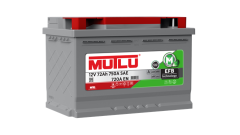 Mutlu 12V 72 Ah  EFB Start- Stop Akü