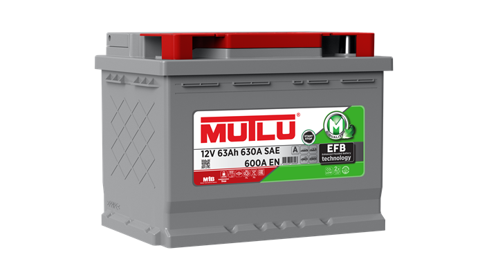Mutlu 12V 63 Ah EFB Start - Stop Akü