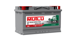 Mutlu 12V 80 Ah AGM Start - Stop Akü